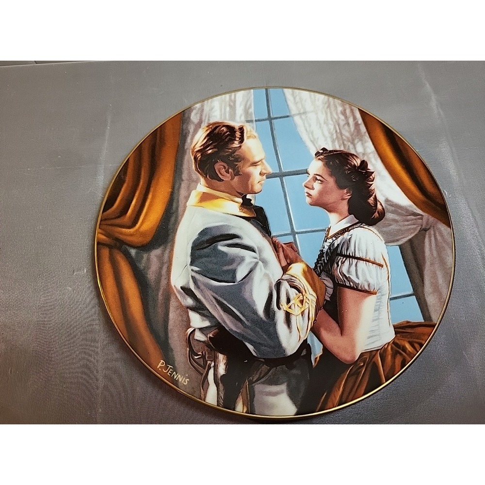 The Fond Farewell' Plate, 1992, Ltd Edt, 4th in Series, Vtg Gone With The Wind - Picture 4 of 5